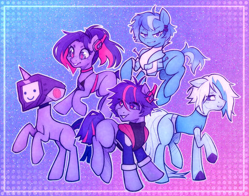 pony art for TVS